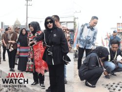 Betonisasi Jalan Gedangan-Betro Hampir Selesai 100 Persen