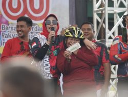 Semarak Fun Bike 2025 Kodim 0816 Sidoarjo bersama Forkopimda Rayakan HUT RI ke-80